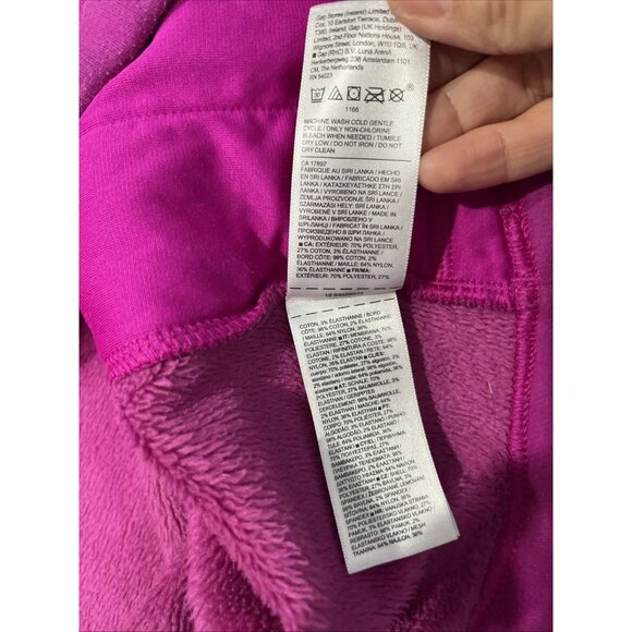 Athleta Cozy Karma Sweater Womens XS Pink 1/4 Zip Hoodie Pullover Fleece Running - Picture 8 of 10